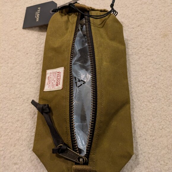 Filson Tin Cloth Travel Kit, Dark Tan - Picture 7 of 10